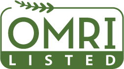 OMRI Listed logo - For use in organic production/gardening